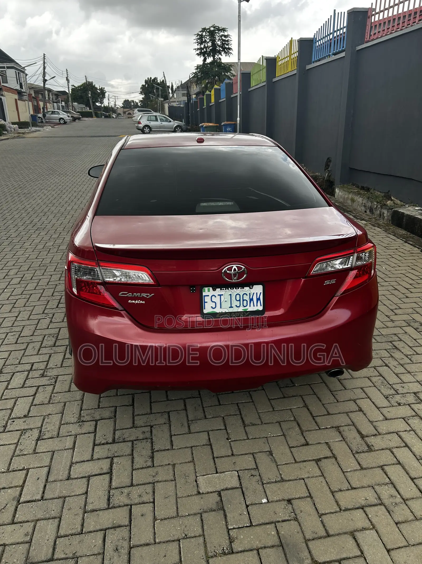 Toyota Camry 2012 Red