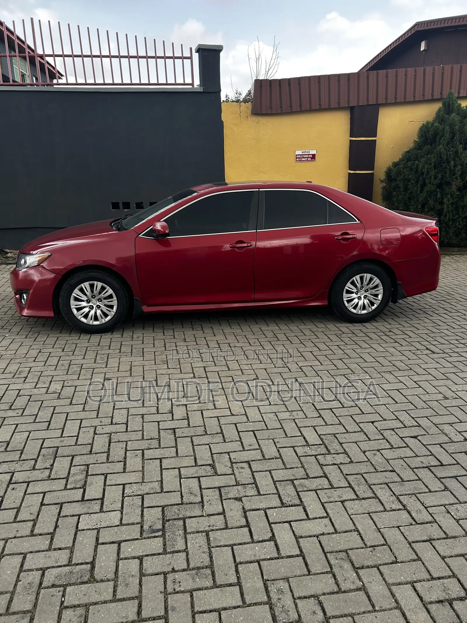 Toyota Camry 2012 Red
