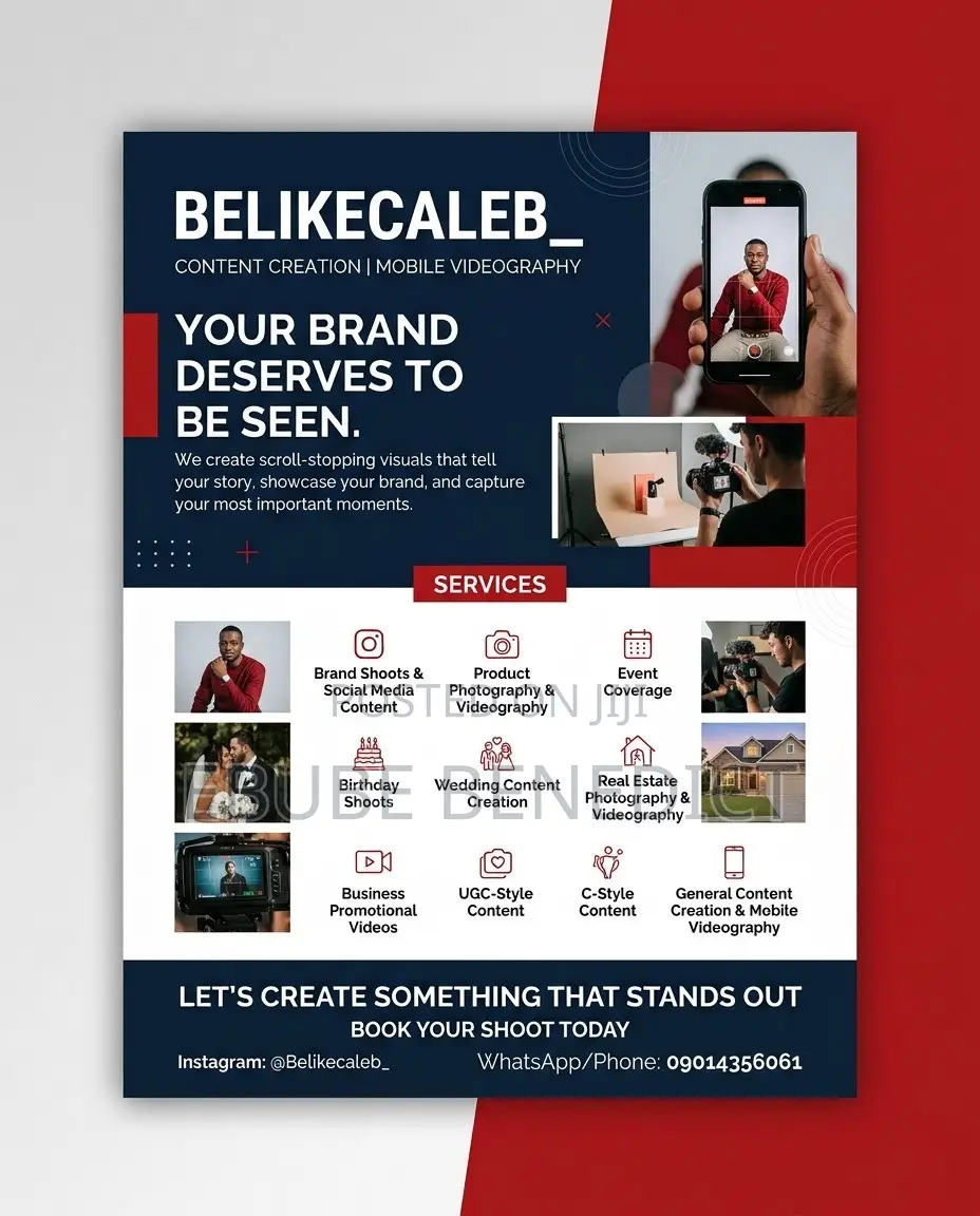 Content Creator/ Mobile Videography Service