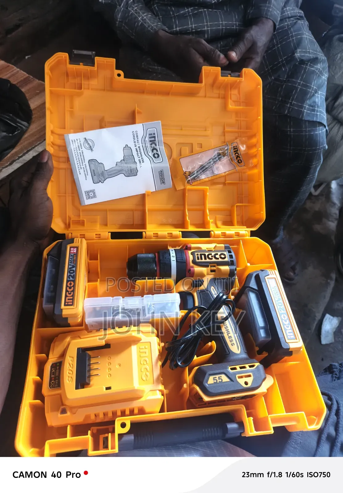 Ingco Drilling Machine Set