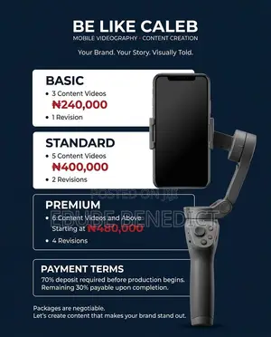 Content Creator/ Mobile Videography Service
