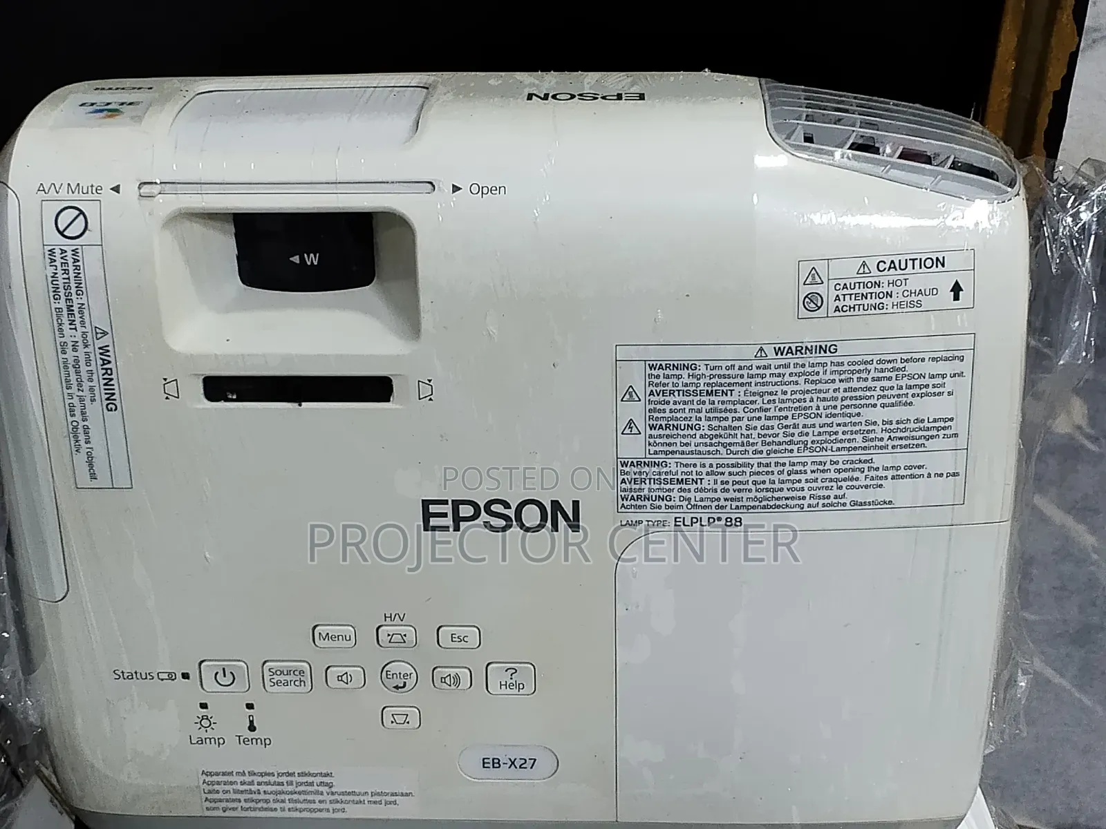 Epson EB-X27 2700Lumens Projector