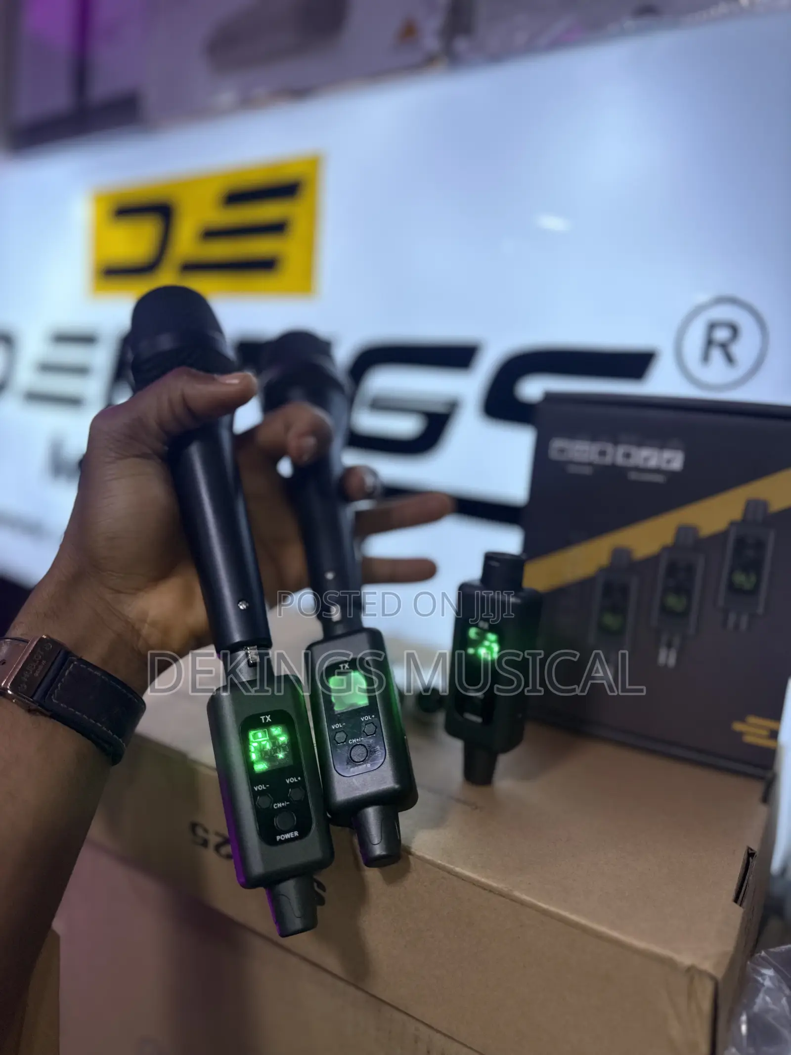 Original Wireless XLR Microphone Transmitter and Receiver System