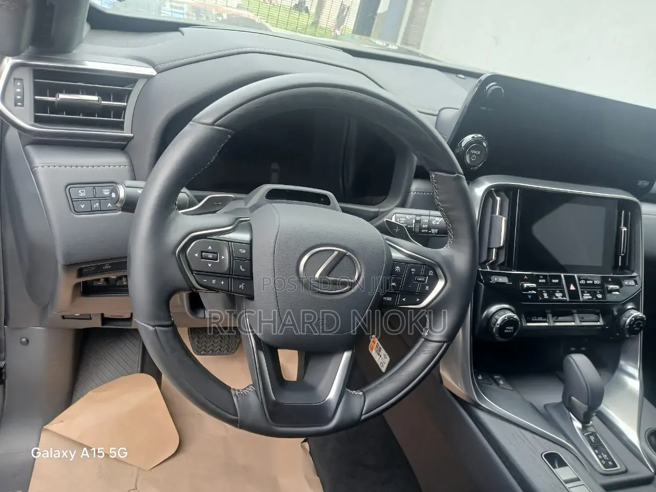 New Lexus LX 2027 Gray