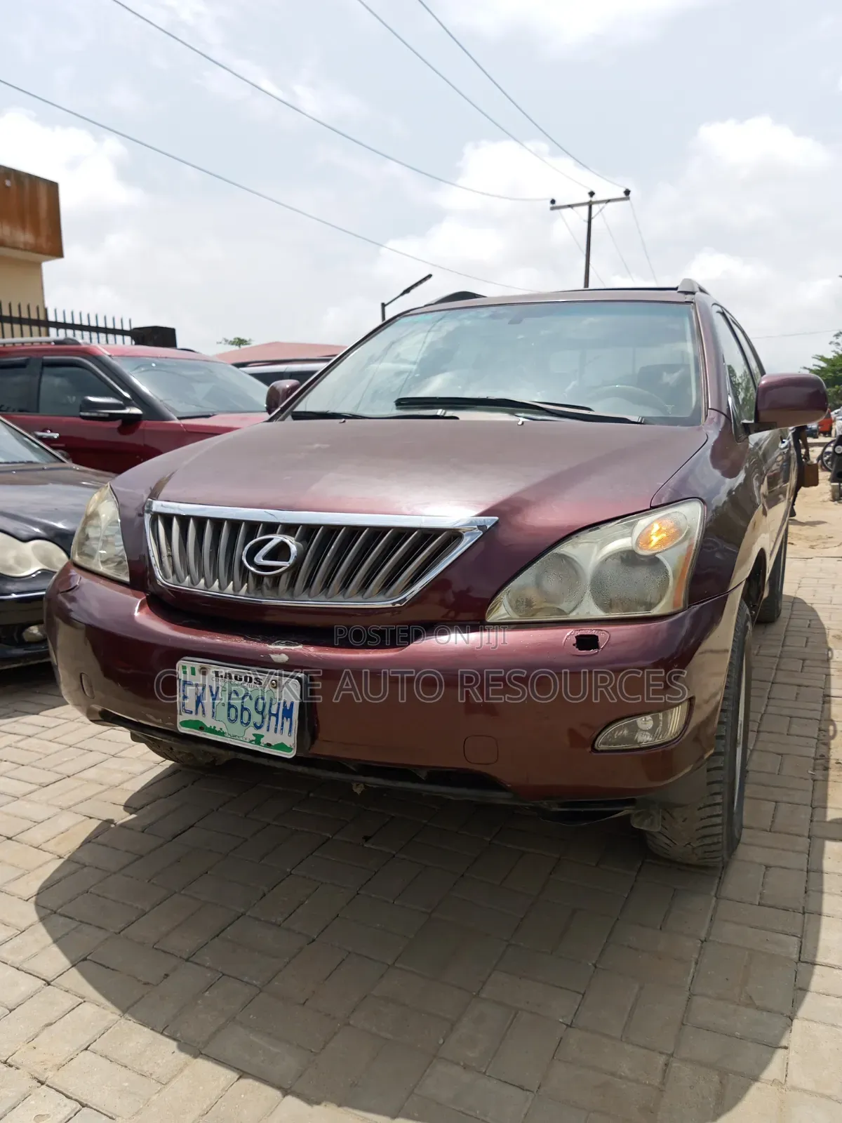 Lexus RX 350 2008 Red