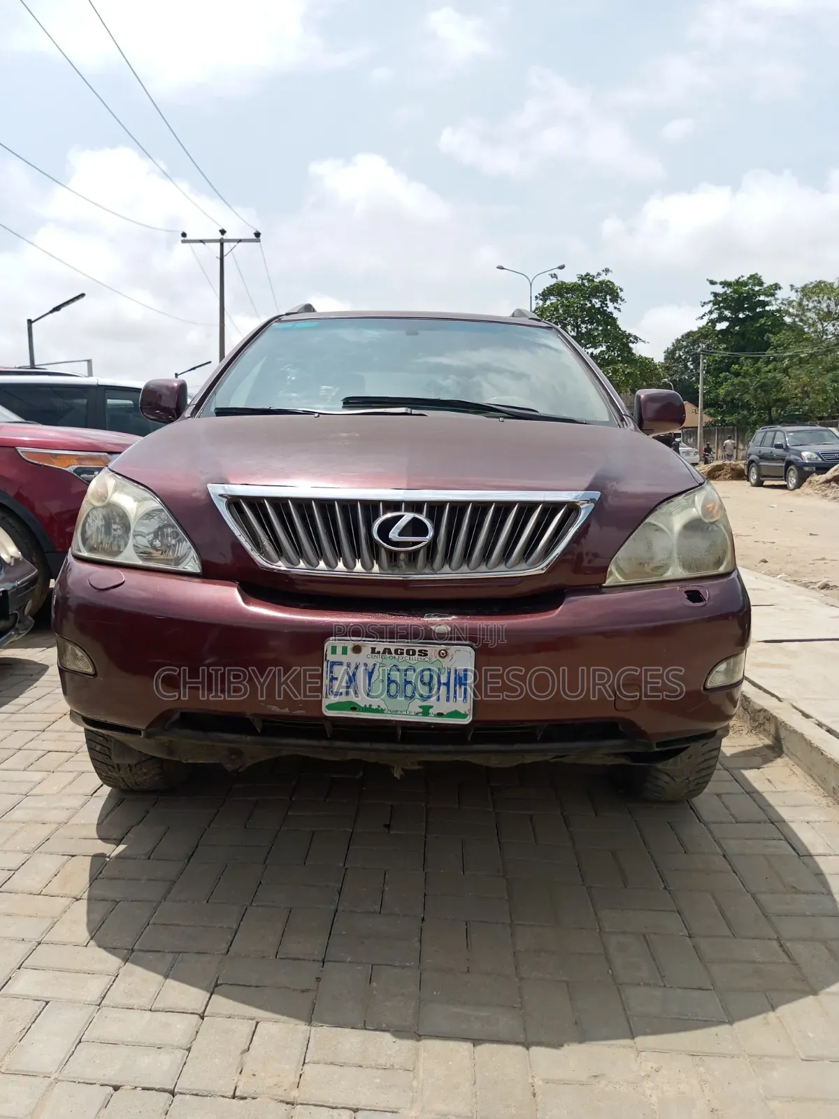 Lexus RX 350 2008 Red
