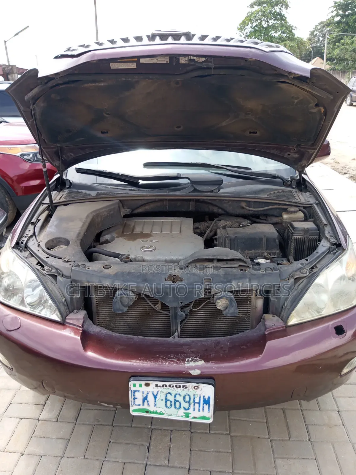 Lexus RX 350 2008 Red