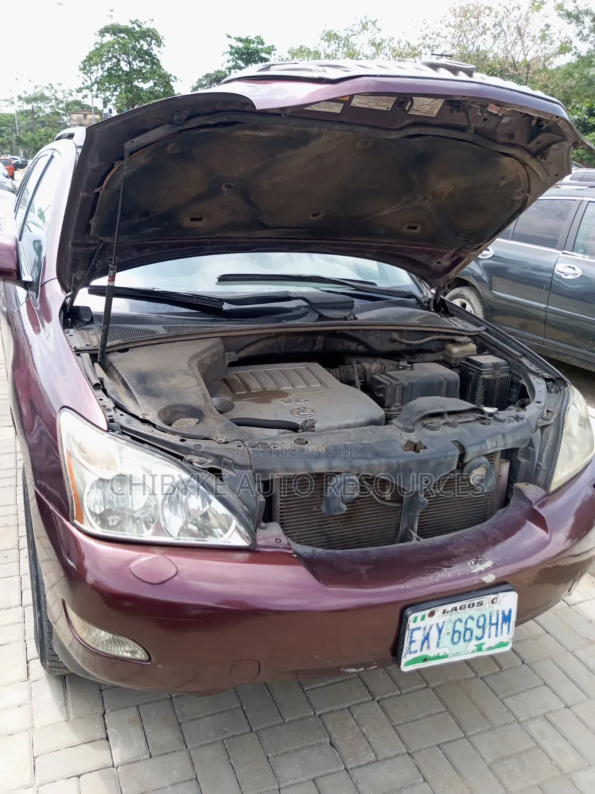 Lexus RX 350 2008 Red