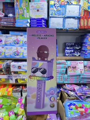 GMJ9814 Wireless Karaoke Speaker Microphone