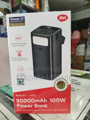 Itel Tank 80 A1990 80000mah Power Bank