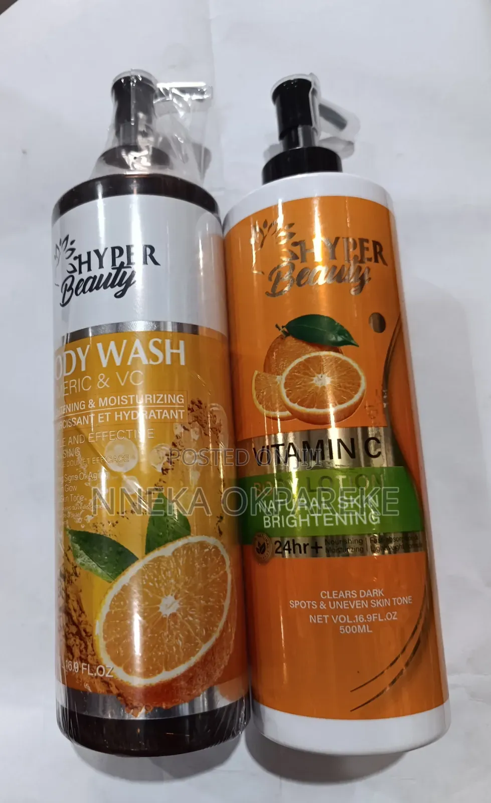Hyper Beauty Body Lotion and Wash
