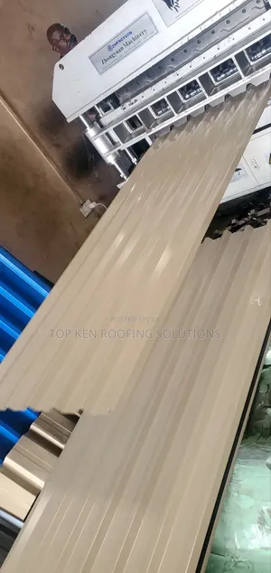 0.55(B)mm Grey Beige Longspan Aluminium Roofing Sheets for Sale