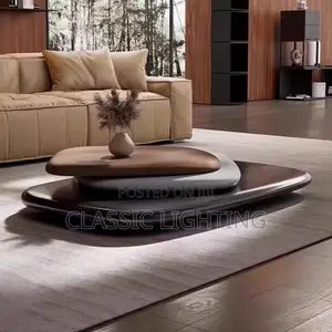 High Quality Rotating Coffee Table, Villa Italian Minimalist Coffee