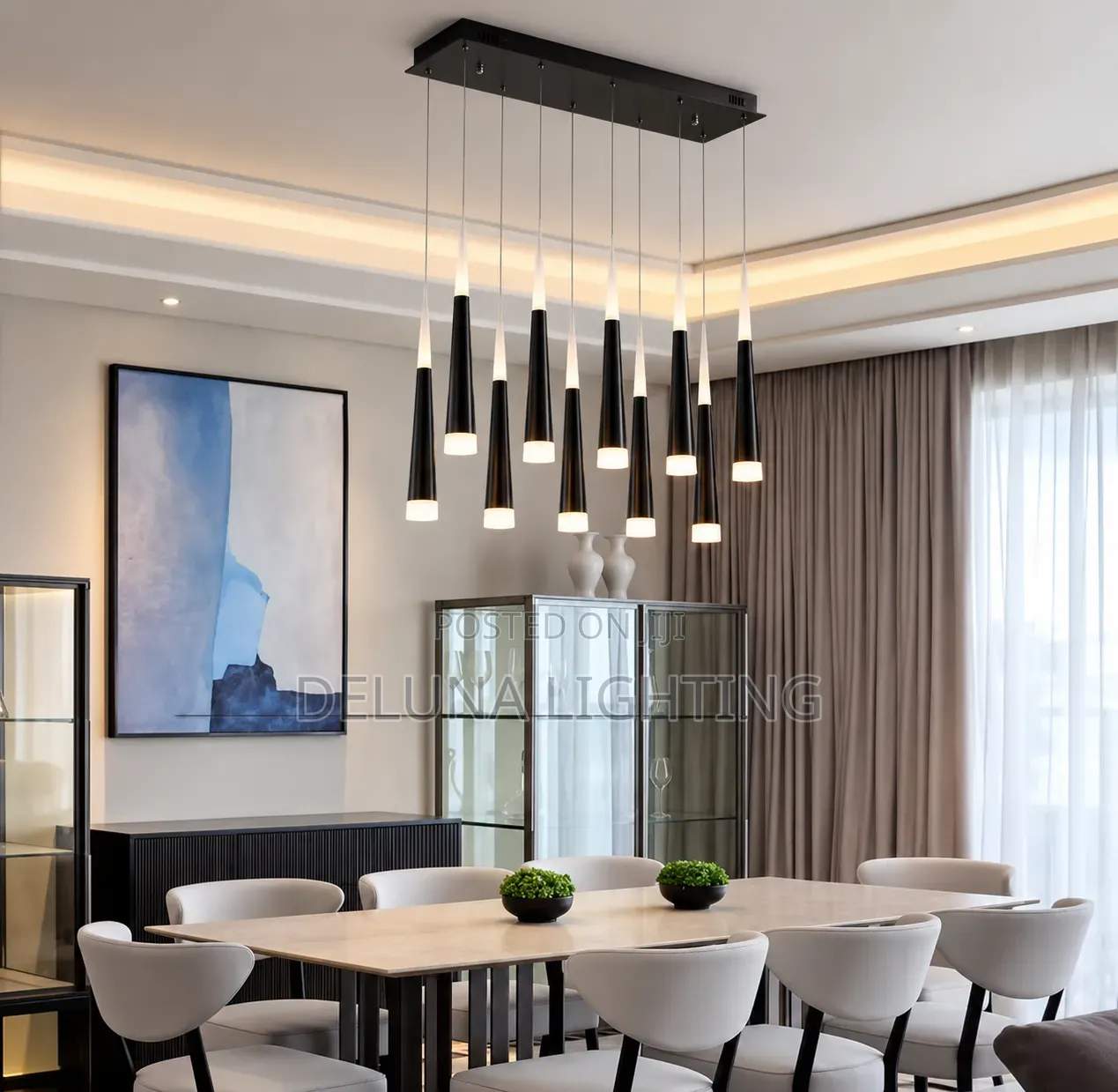 Classic Premium Drop Chandelier – Elegant Lighting