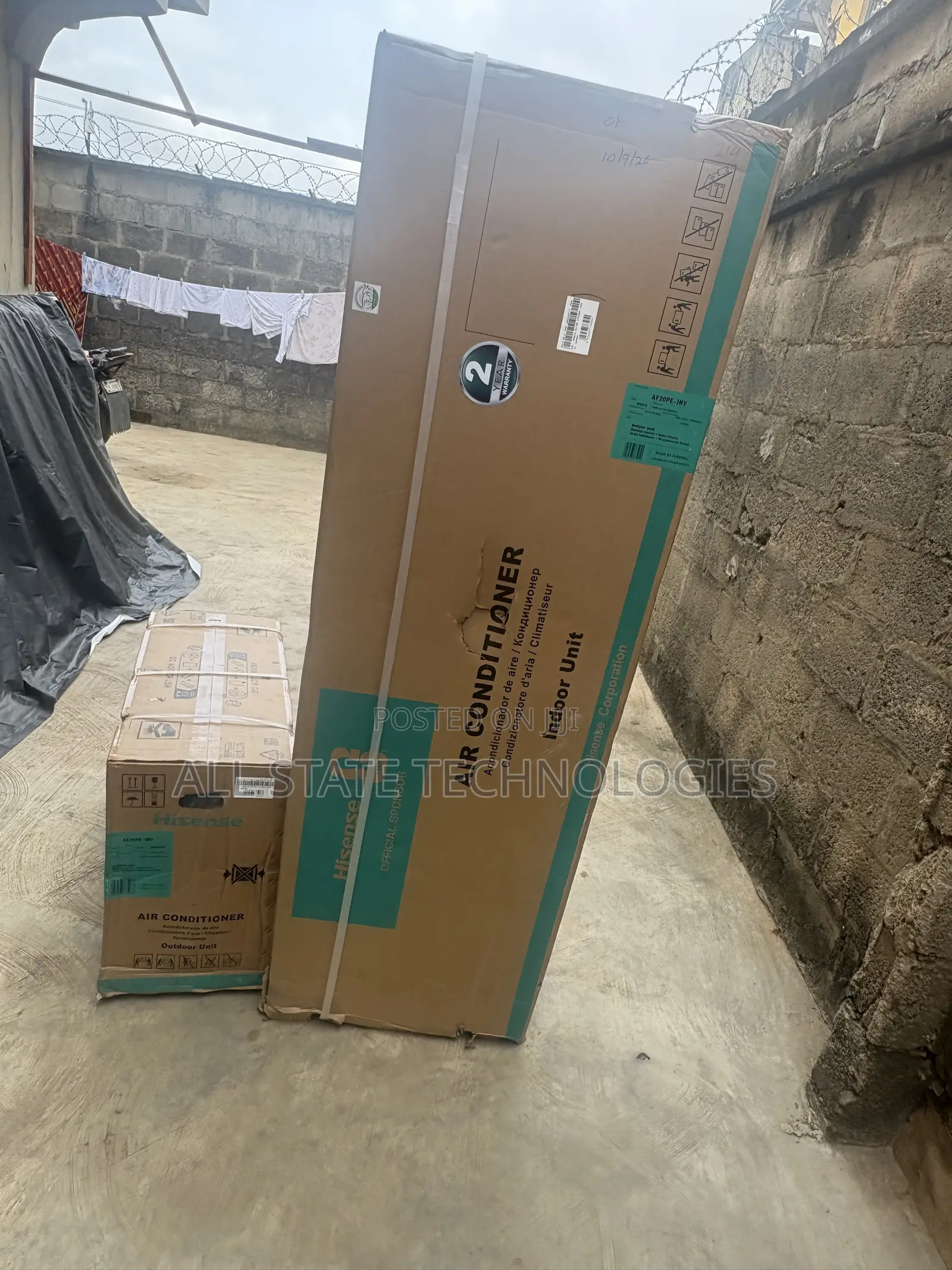 Hisense 2HP Standing Air Conditioner AF20PE-INV Model