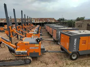 Integrated DTH(Down-the-Hole)surface Drill Rigs Towable Air Compressor
