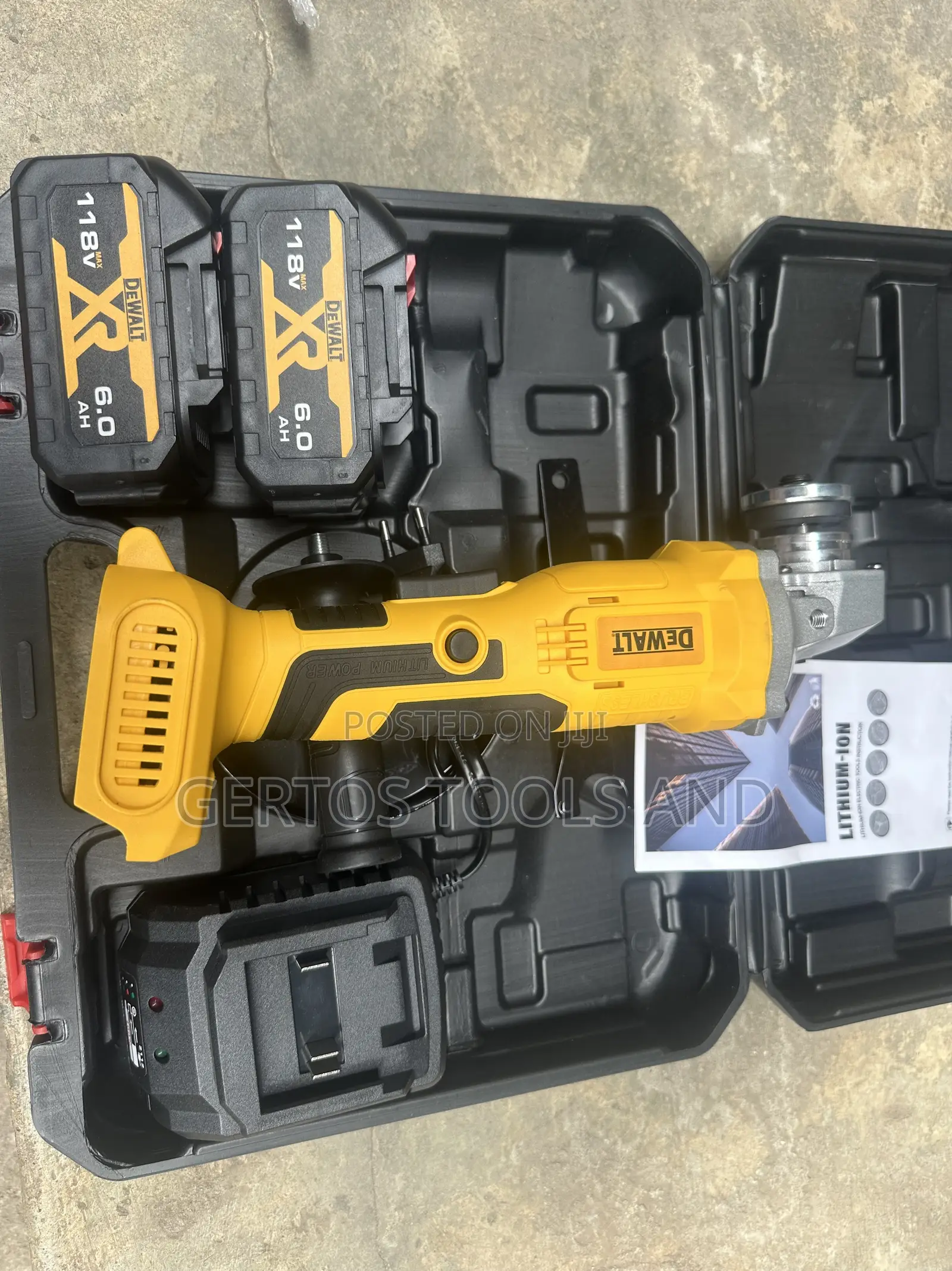 DeWalt Cordless Angle Grinder