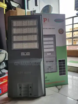 8000watt Industrial Solar Street Light Steady Brightness