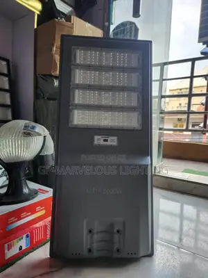 8000watt Industrial Solar Street Light Steady Brightness