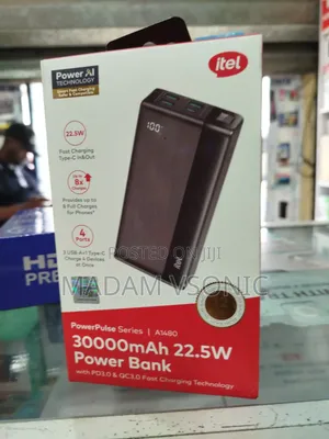 Itel 30000mah Power Bank