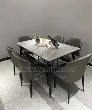 6 Seater Marble Dining