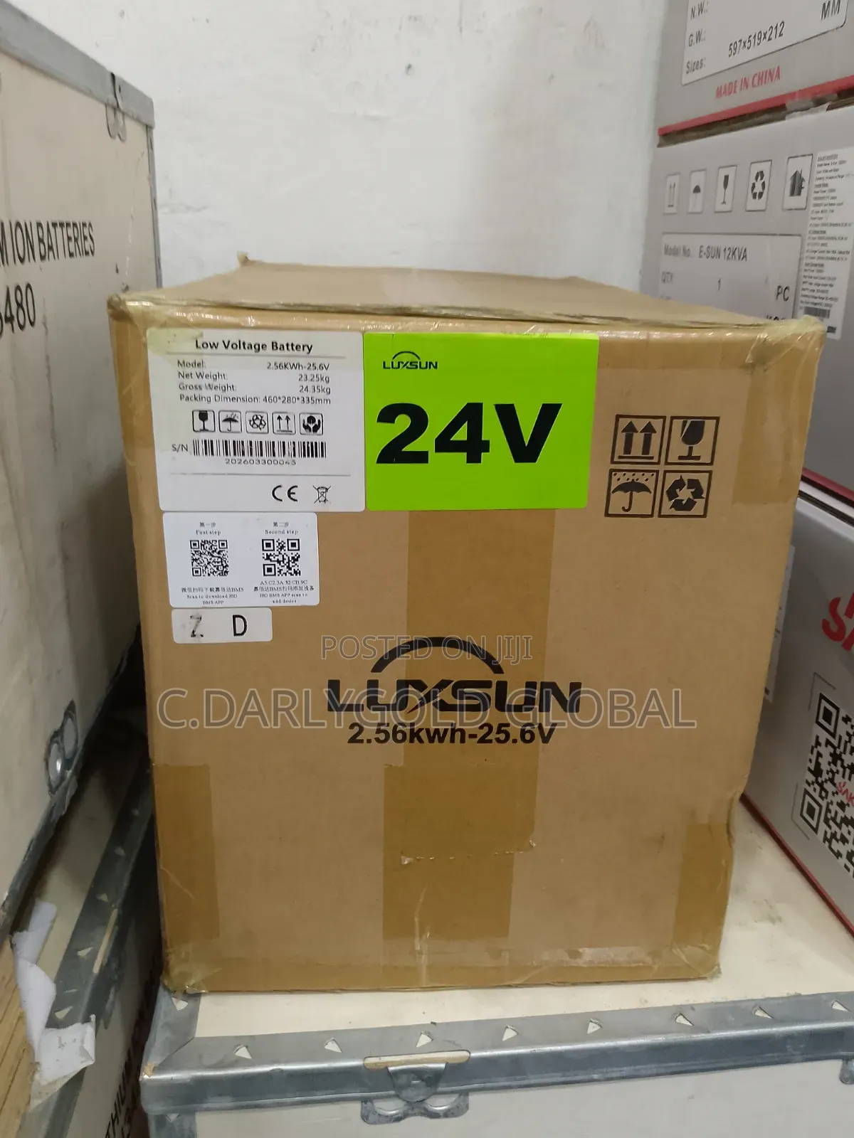 Luxsun 2.5kwh 24v Lithium Ion Battery