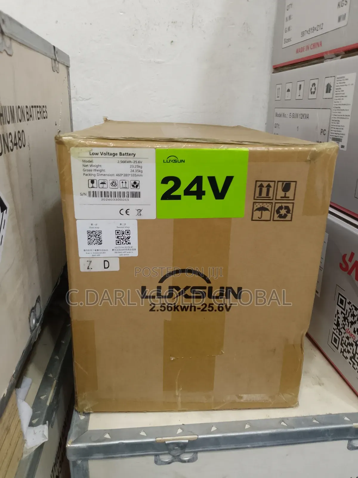 Luxsun 2.5kwh 24v Lithium Ion Battery