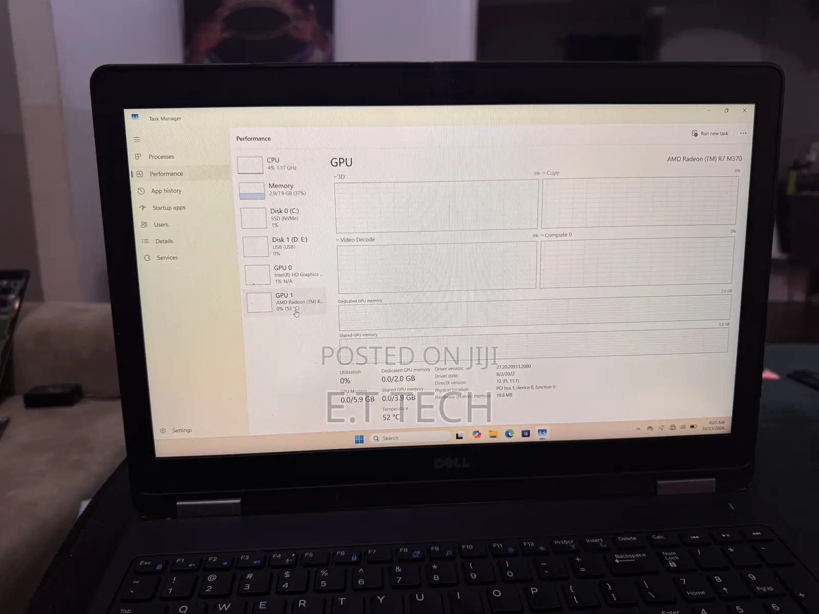 Laptop Dell Latitude E5570 8GB Intel Core i7 SSD 256GB