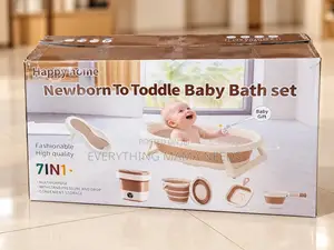7-in-1 Baby Bath Set With Mini Washing Machine – ₦150,000