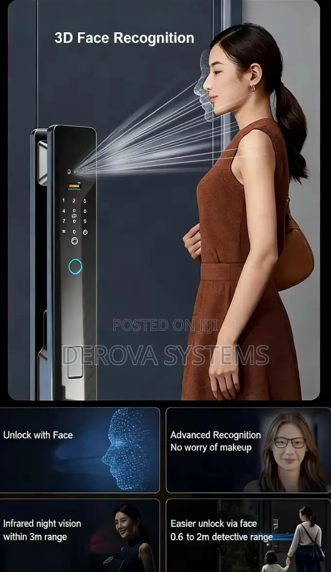 Tuya Smart Door Lock for Home and Office