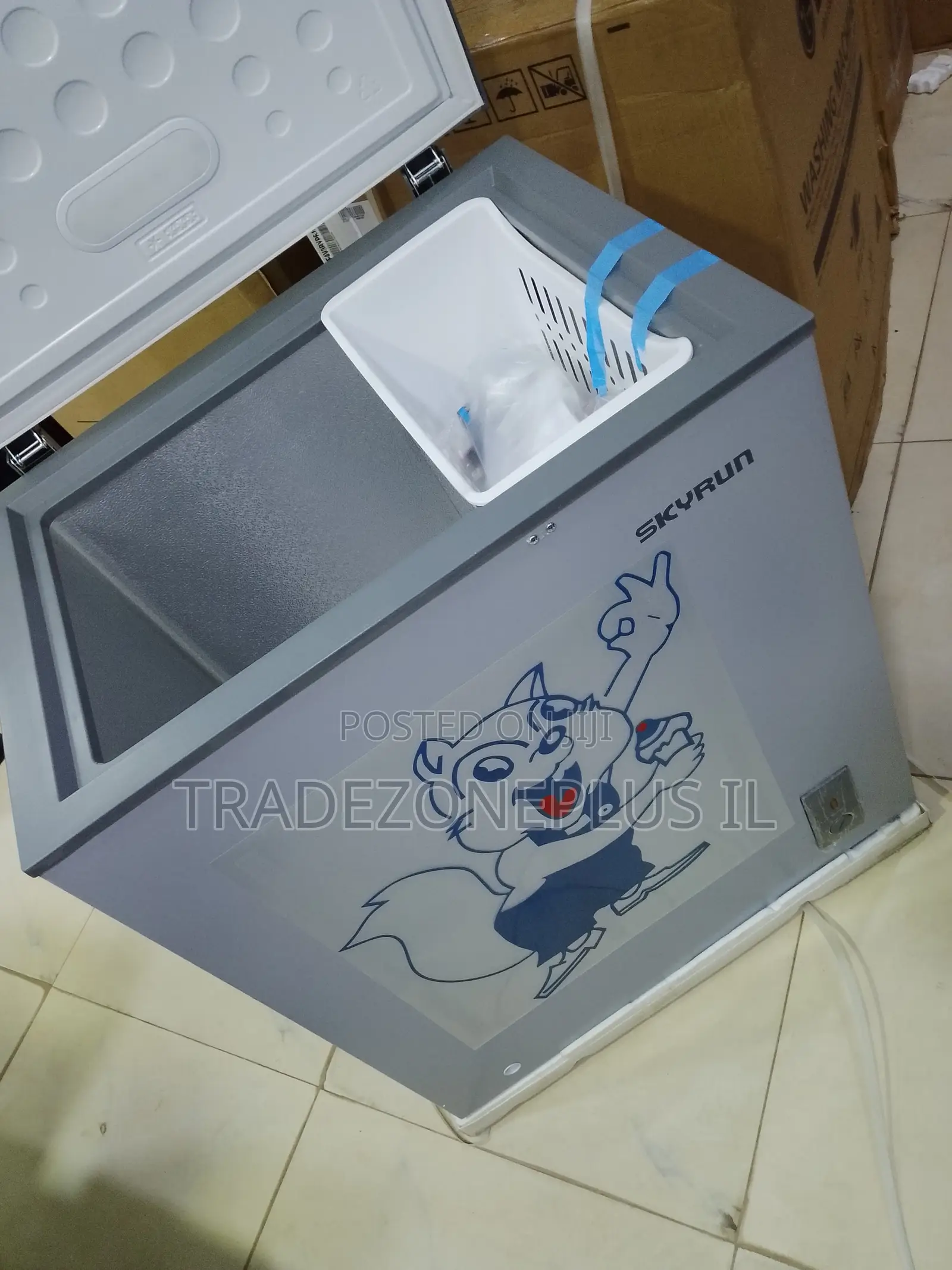 SKYRUN BD-180AI Inverter Deep Freezer 145L Model