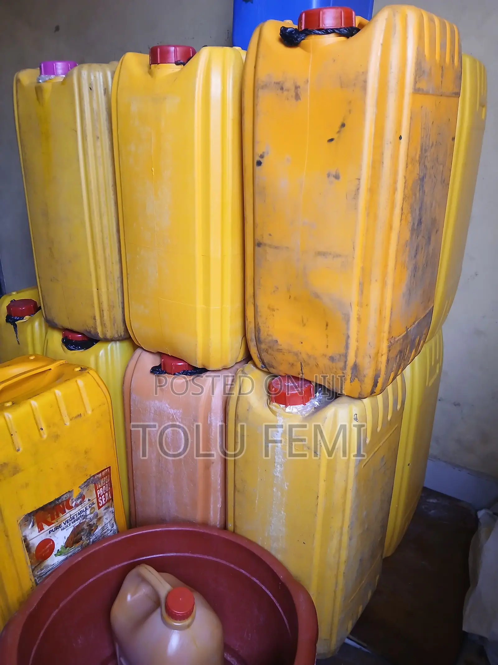 Pure and Unadulterated Palm Oil