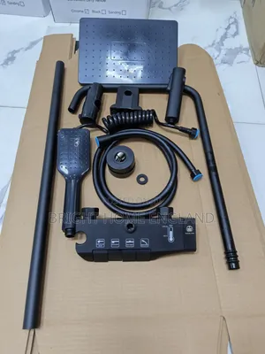 Executive Black Piano Standing Shower