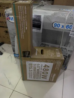 Hisense HS3100 480W Home Theatre Soundbar With 6.5-Inch Subwoofer