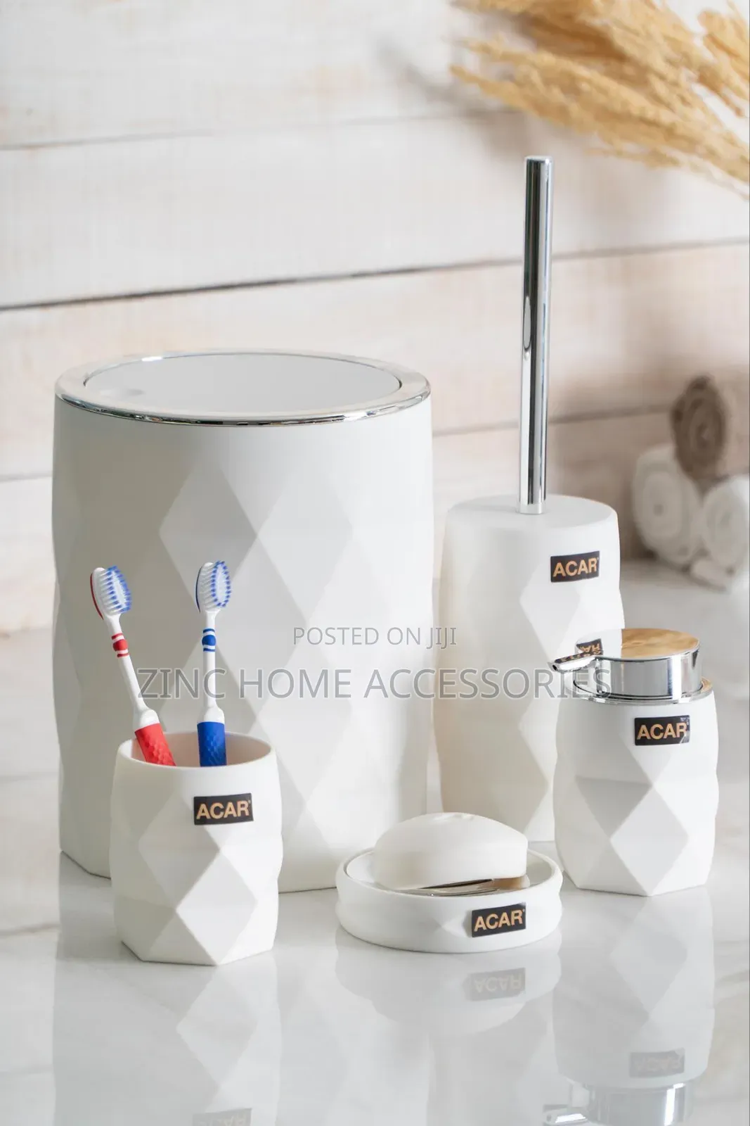 Diamond 5pcs Astoria Bathroom Set