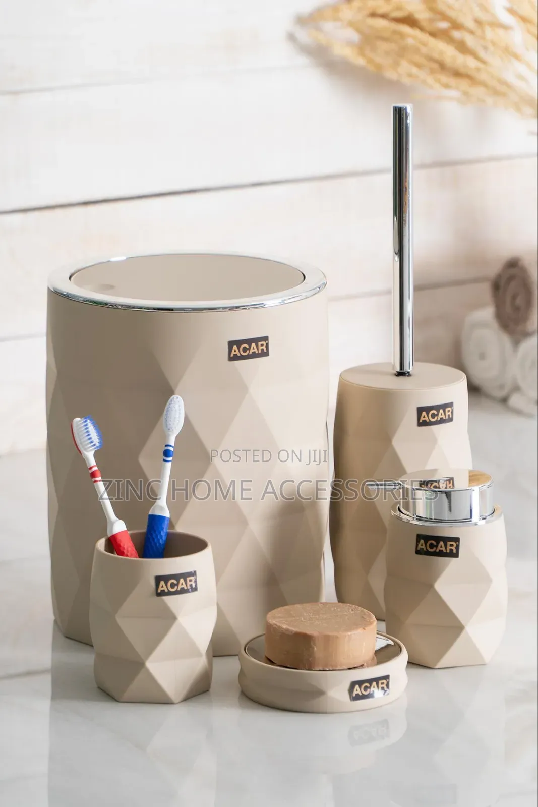 Diamond 5pcs Astoria Bathroom Set