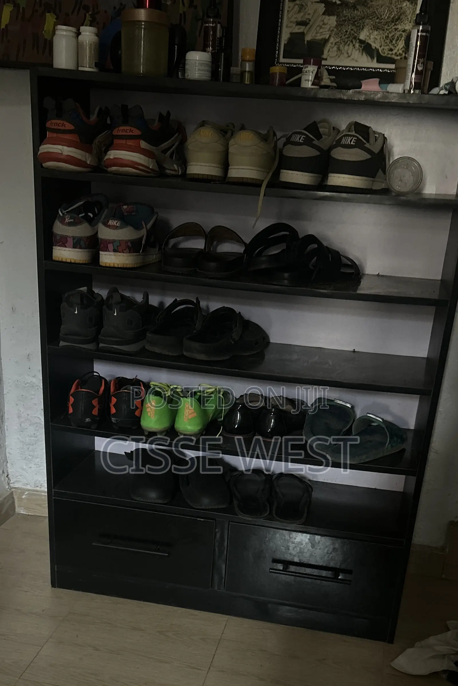 Wooden Shoe Rack