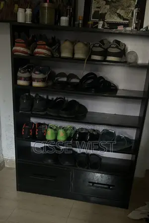 Wooden Shoe Rack