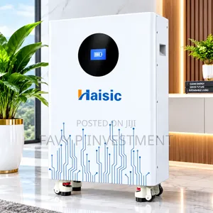 Haisic 9KWh 24V Lithium-Ion Battery (9kWh, LifePo4, 5-Year Warranty)