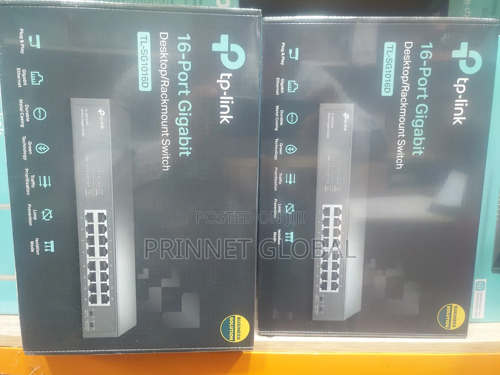 TP-Link 16port Gigabit | Desktop Rackmount Switch Tl-Sg1016d