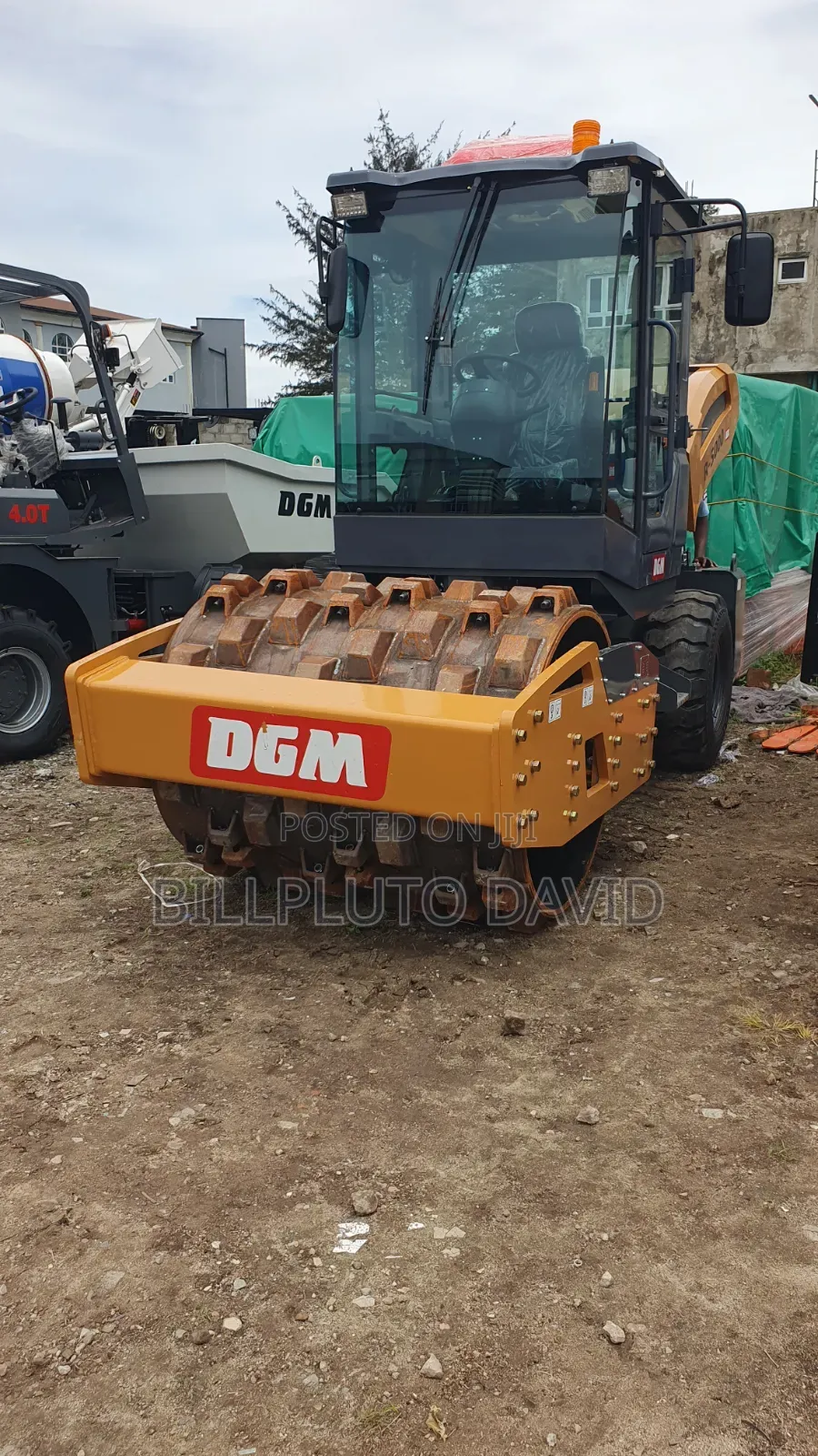 DGM R-5000e Mobile Drum Roller