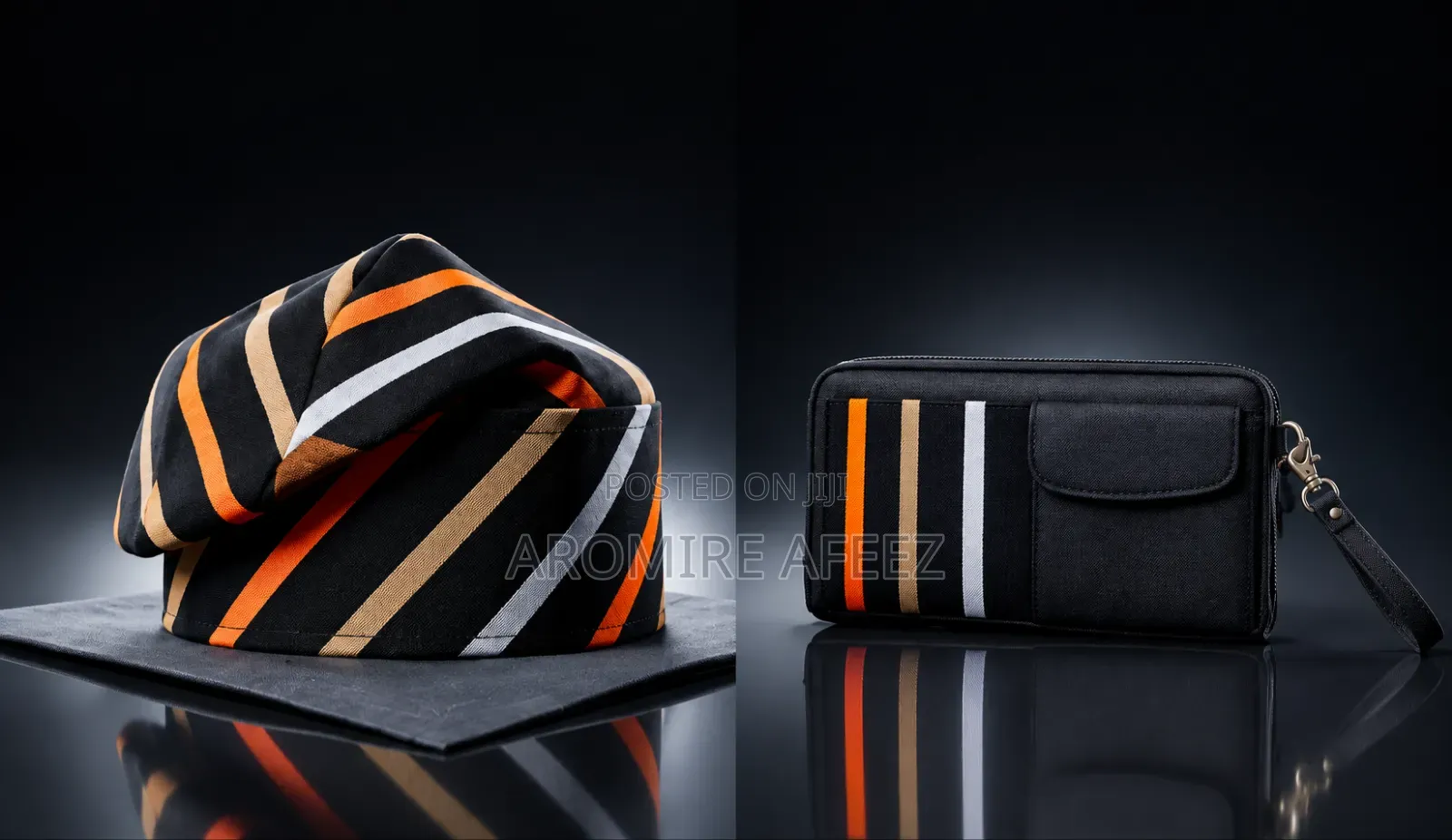 Village FitCaps & Matching Bold Purse