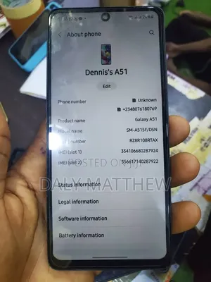 Samsung Galaxy A51 128 GB Blue