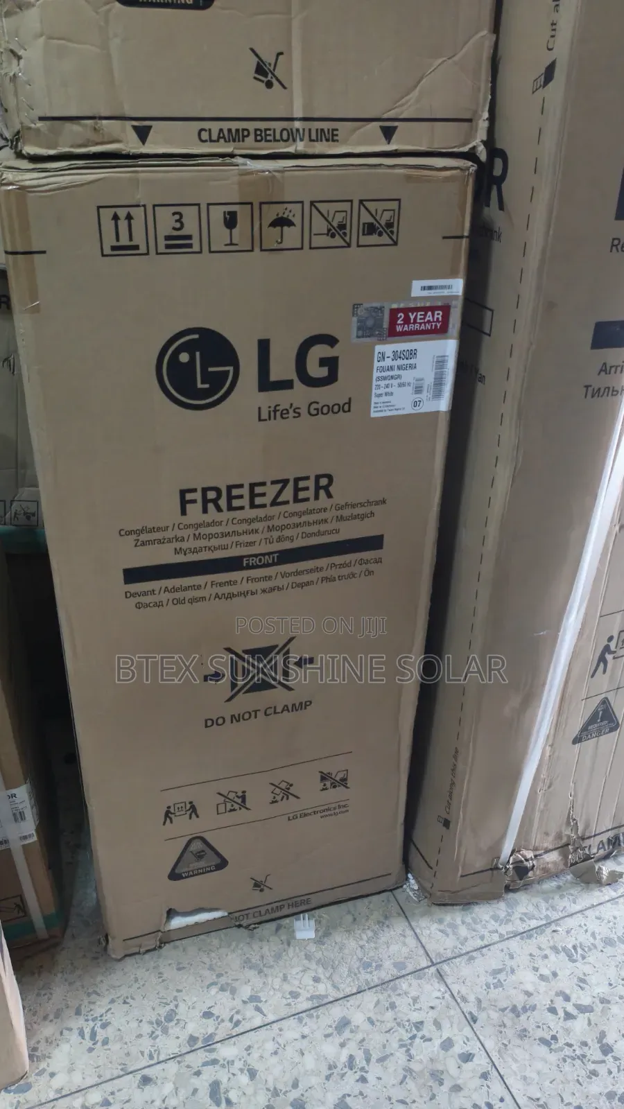 Standing Freezer 6 Step