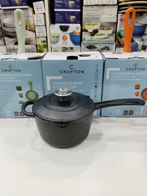 Crofton Cast Iron Sauce Pan – 17.5cm