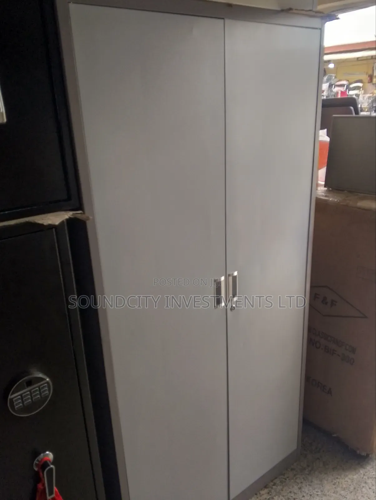 Metal Shelve Cabinet.