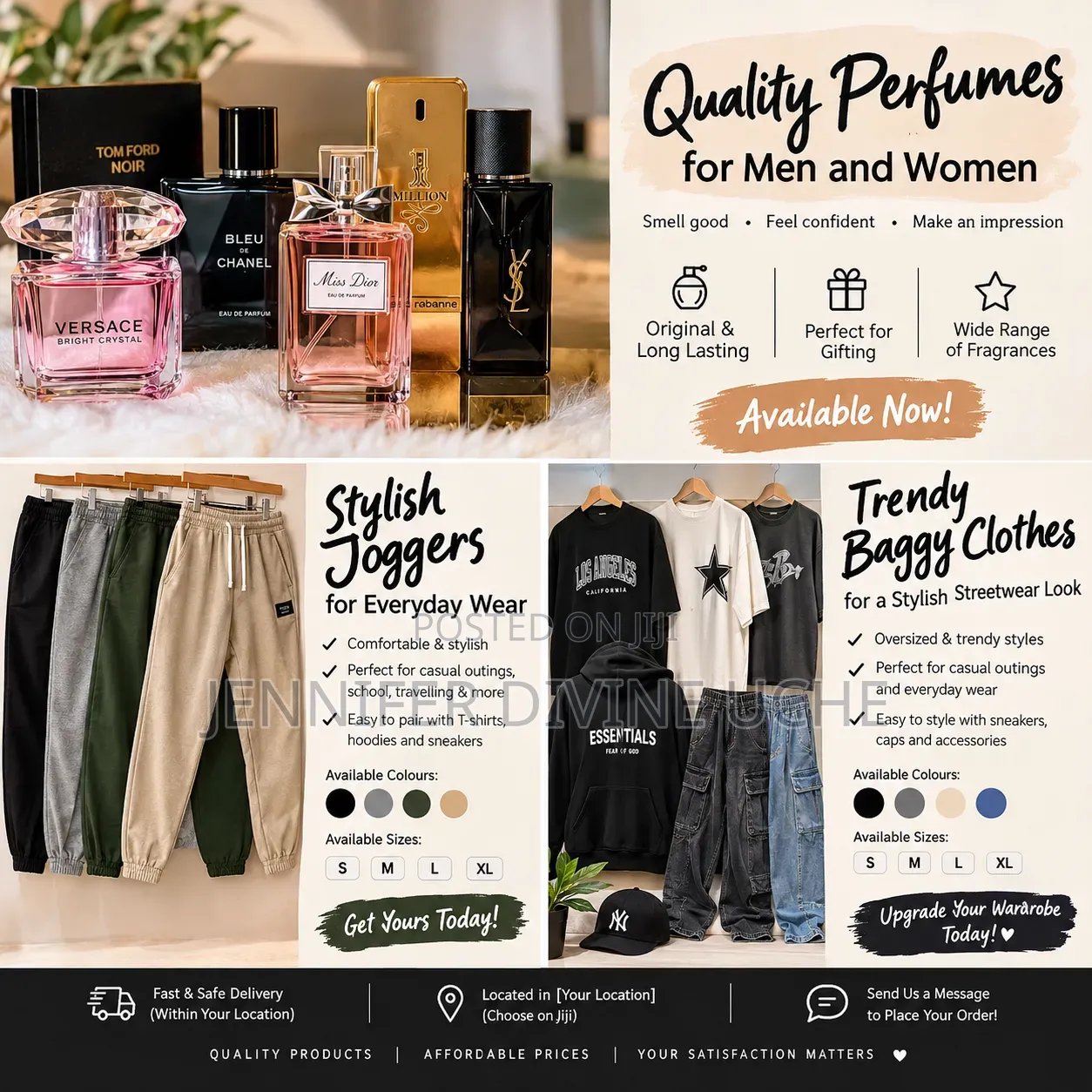 Perfumes and Clothes