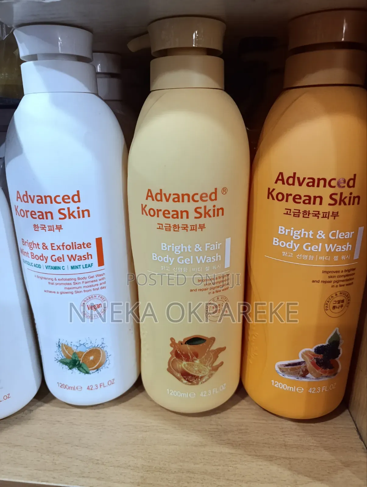 Advanced Korean Skin Body Wash