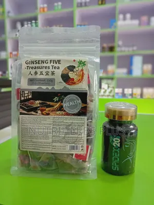 SPIDEX 20 & GINSENG FIVE TREASURE TEA ( Libido Booster for Women)