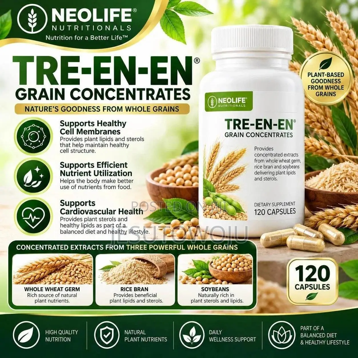 Tre en en 120 Capsules